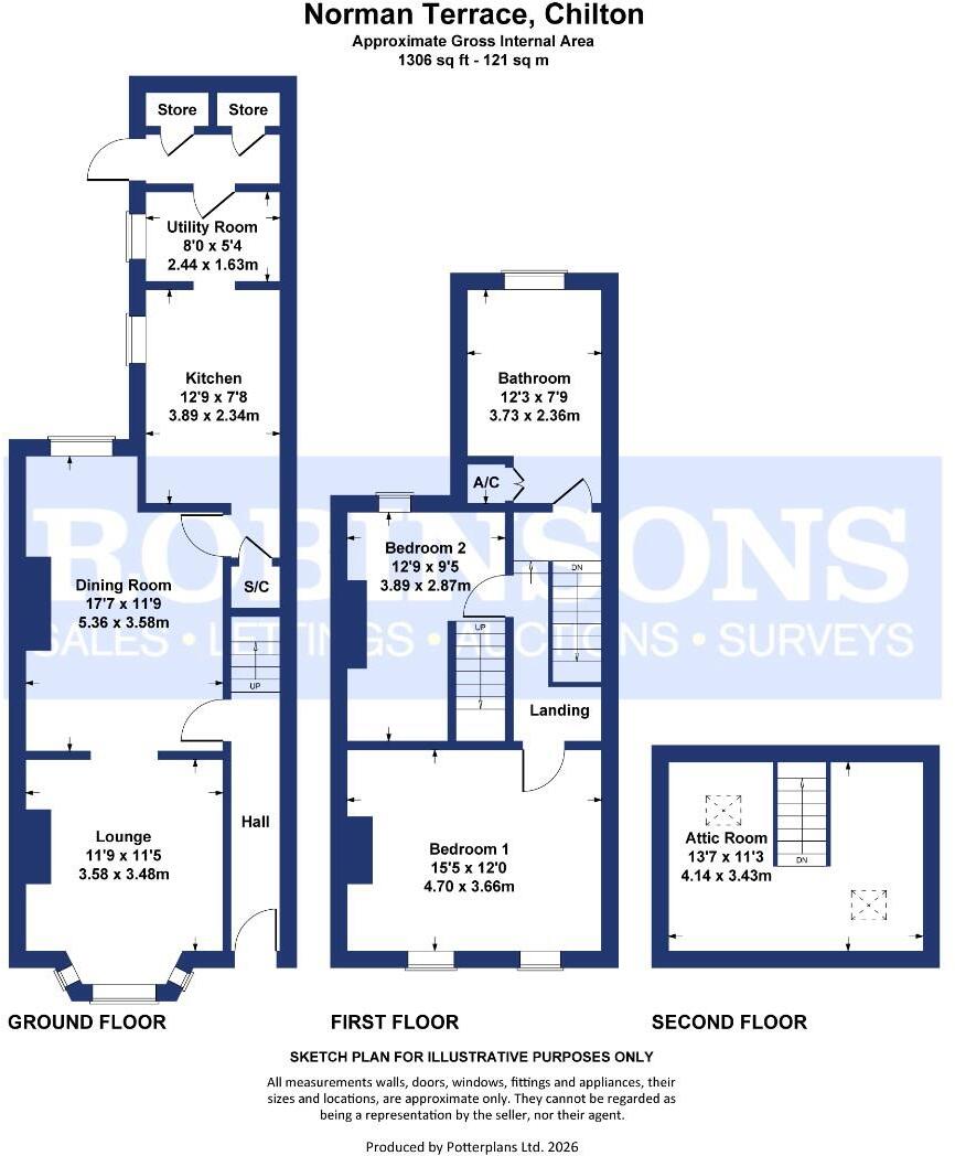 Norman Terrace, Chilton, Ferryhill floorplan