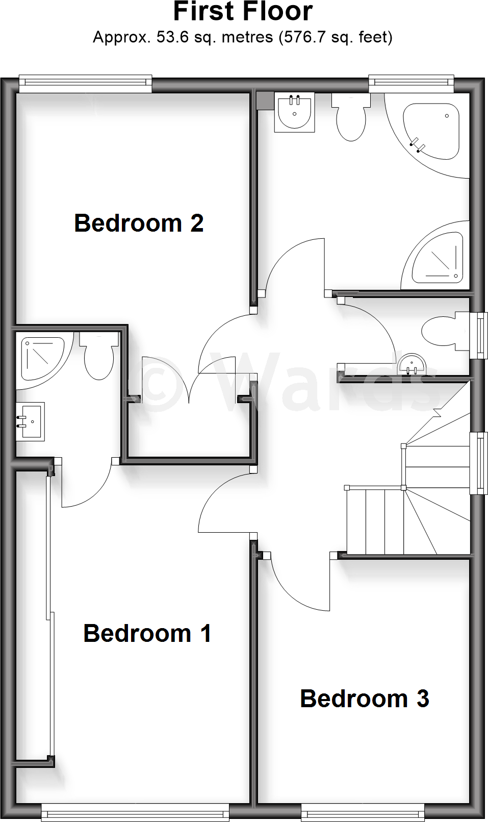 St. John's Way, Rochester floorplan