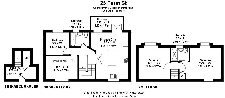 Farm Lane, Great Bedwyn floorplan