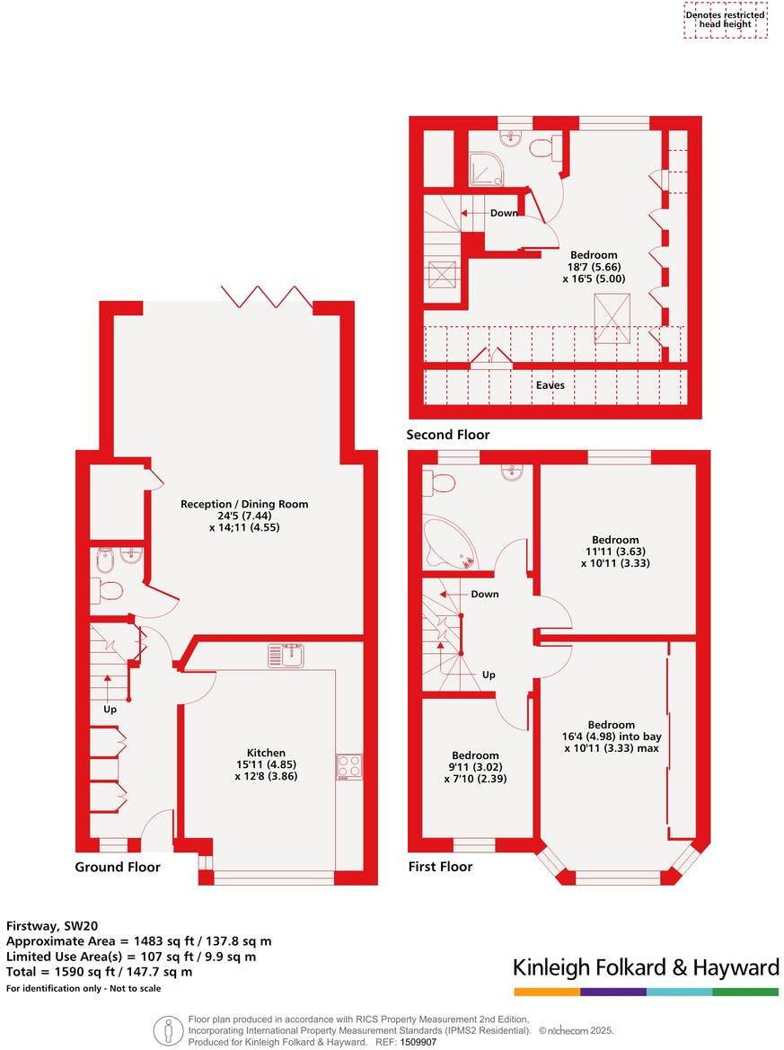Firstway, London, SW20 floorplan