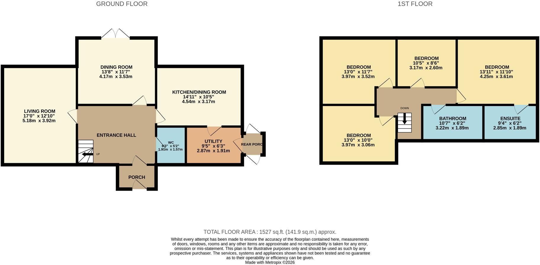 Chapel Lawn, Bucknell, SY7 floorplan