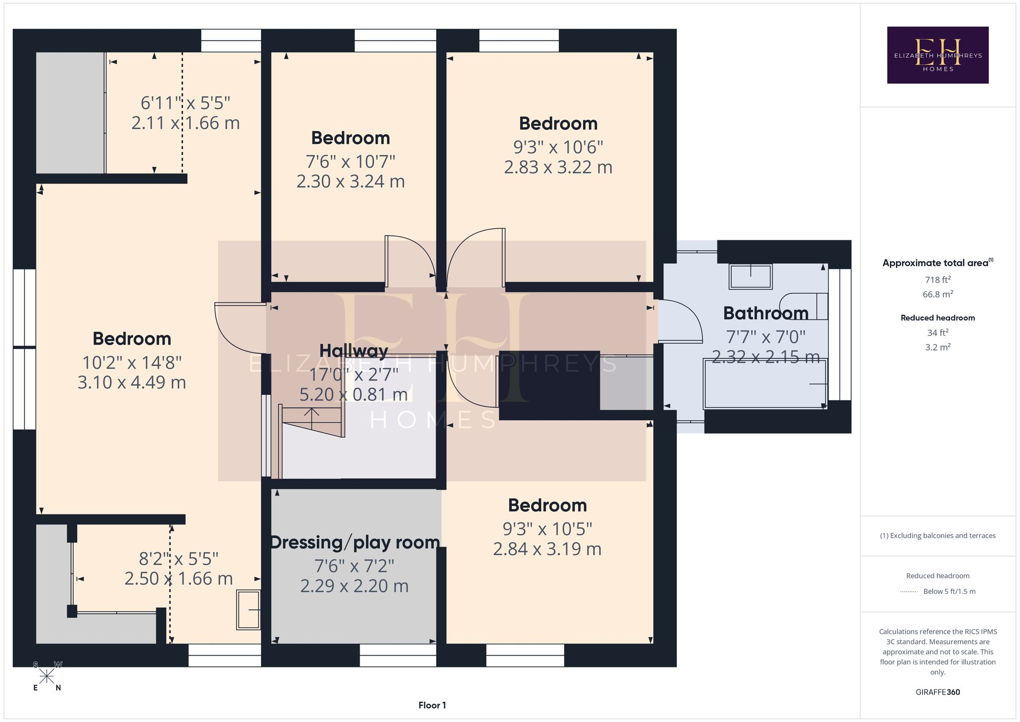 Kenmore Road, Swarland, NE65 floorplan