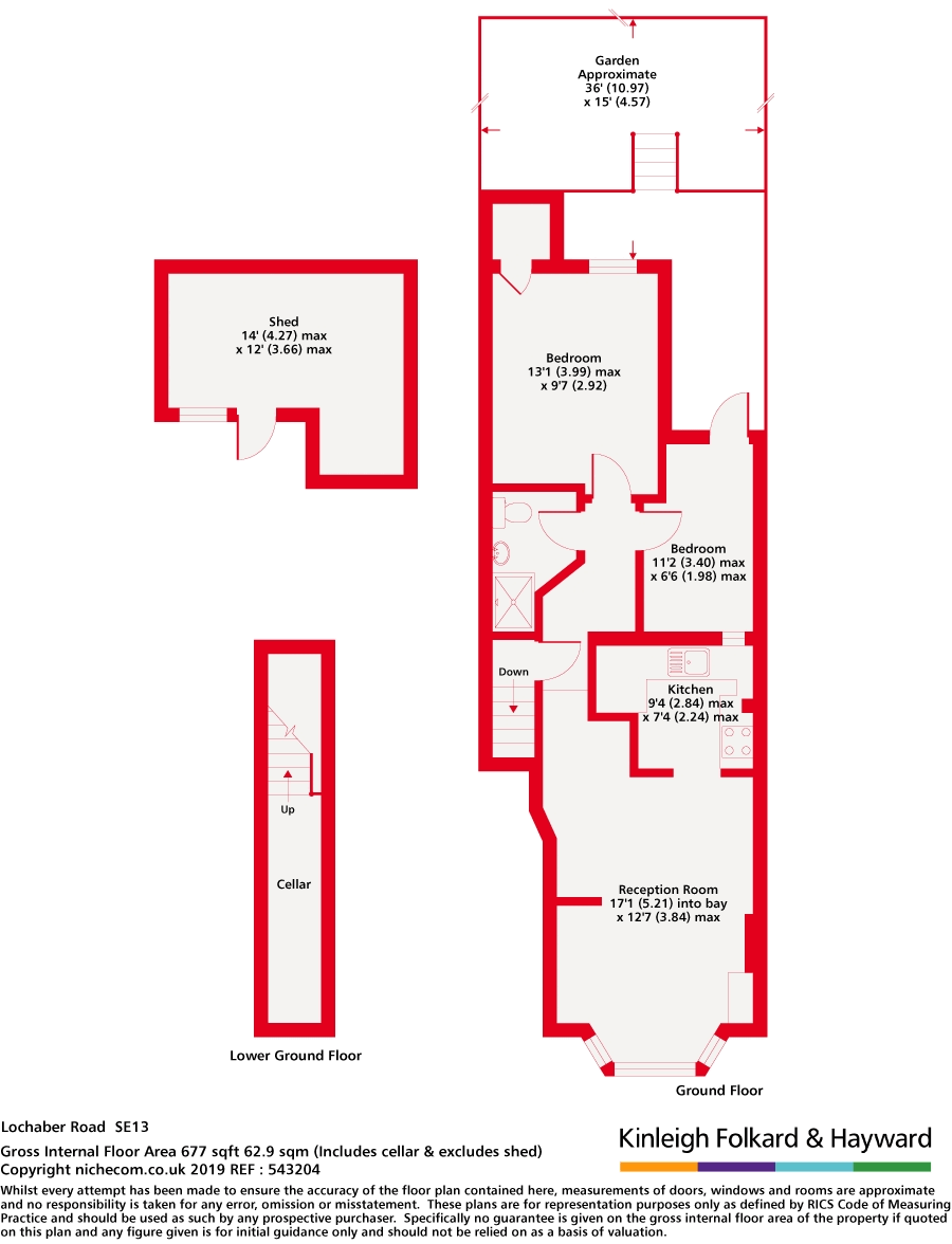 Lochaber Road, London, SE13 floorplan