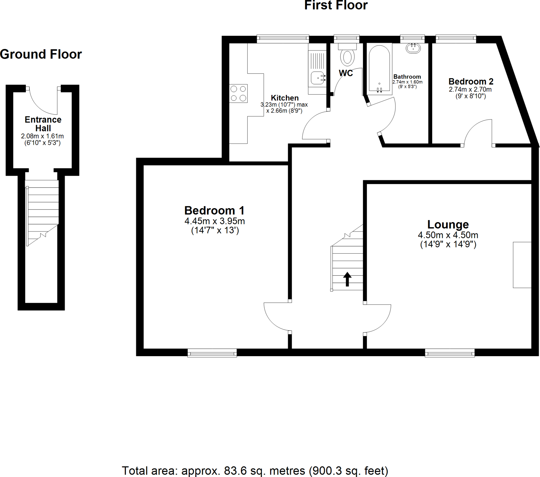 Queen Street, Market Rasen floorplan
