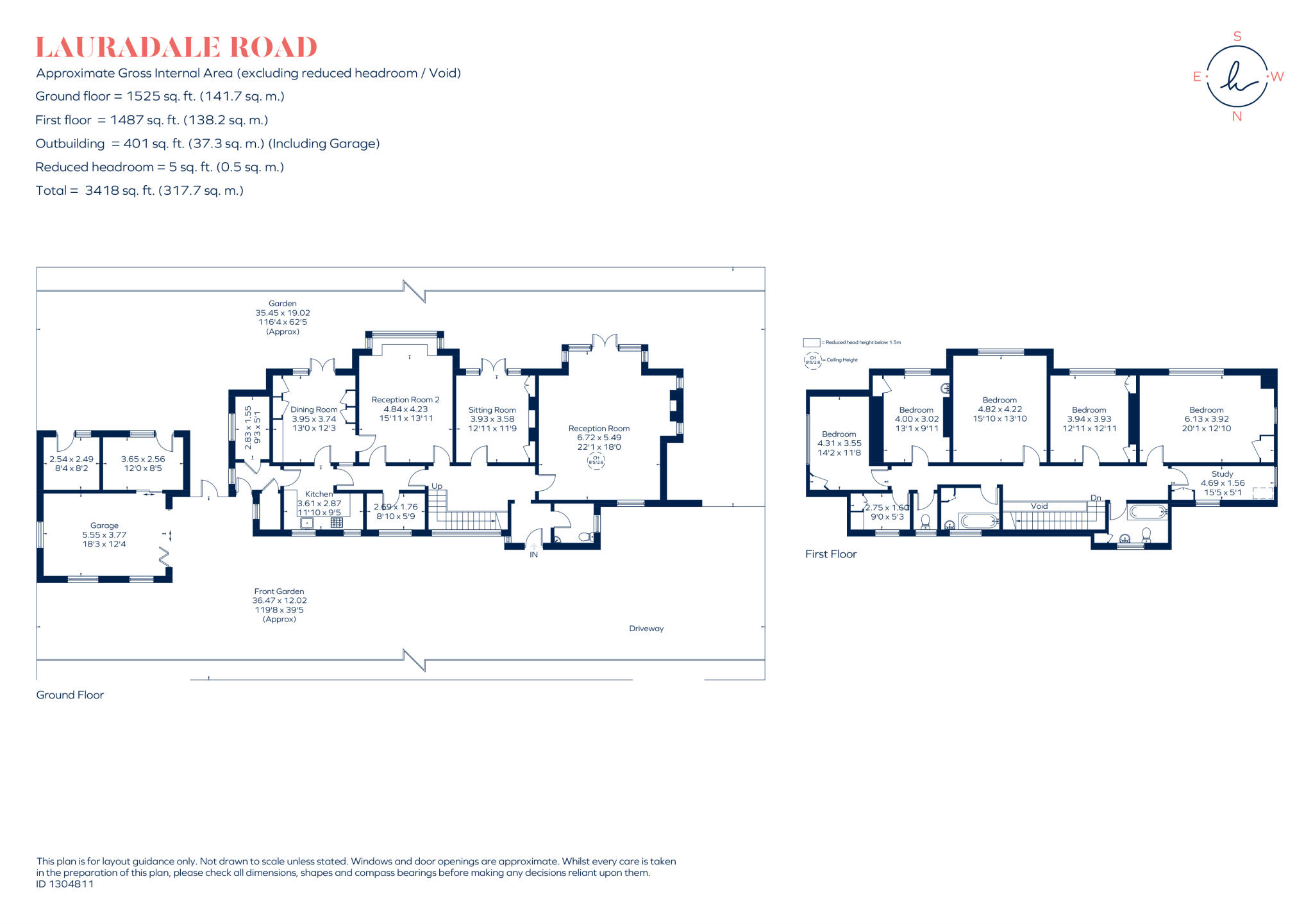 Lauradale Road, London, N2 floorplan
