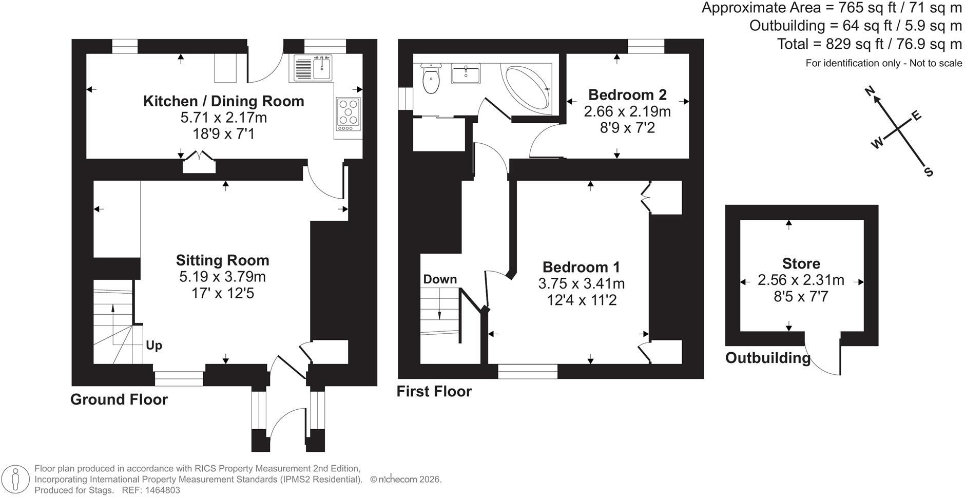 4, Station Road, Broadclyst, Exeter floorplan