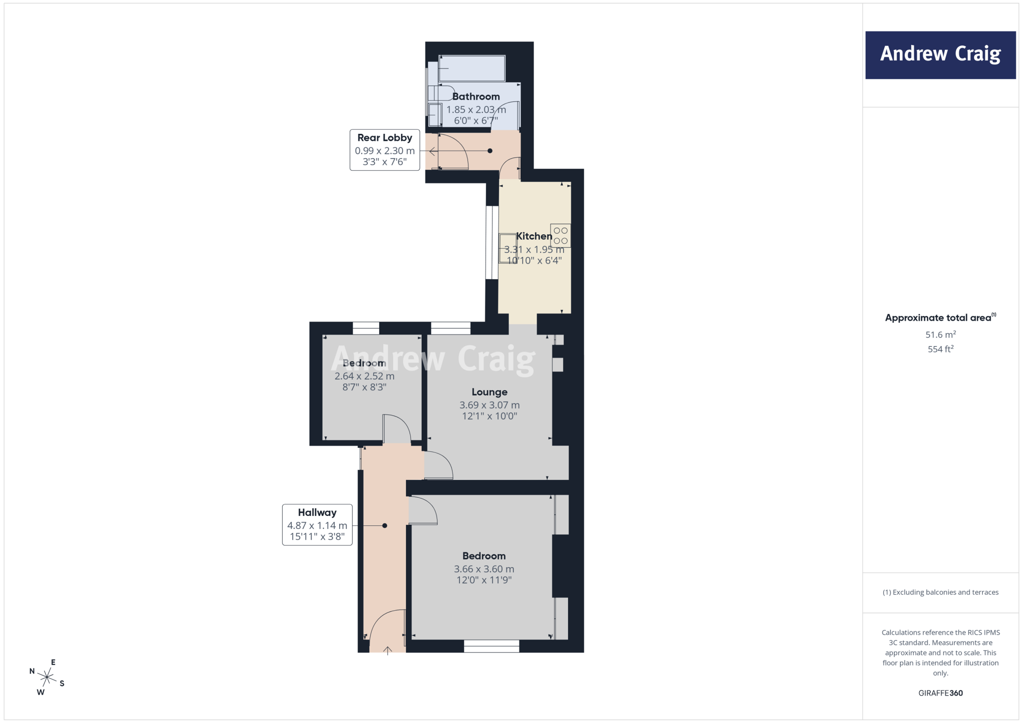 Alfred Avenue, Bedlington floorplan