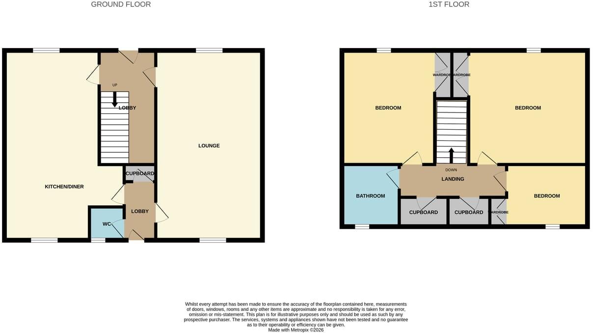 Wessex Road, Worksop, S81 floorplan