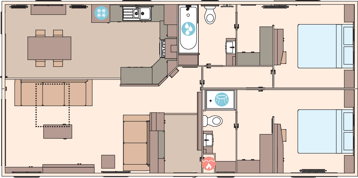 Inverurie, Aberdeenshire, AB51 floorplan