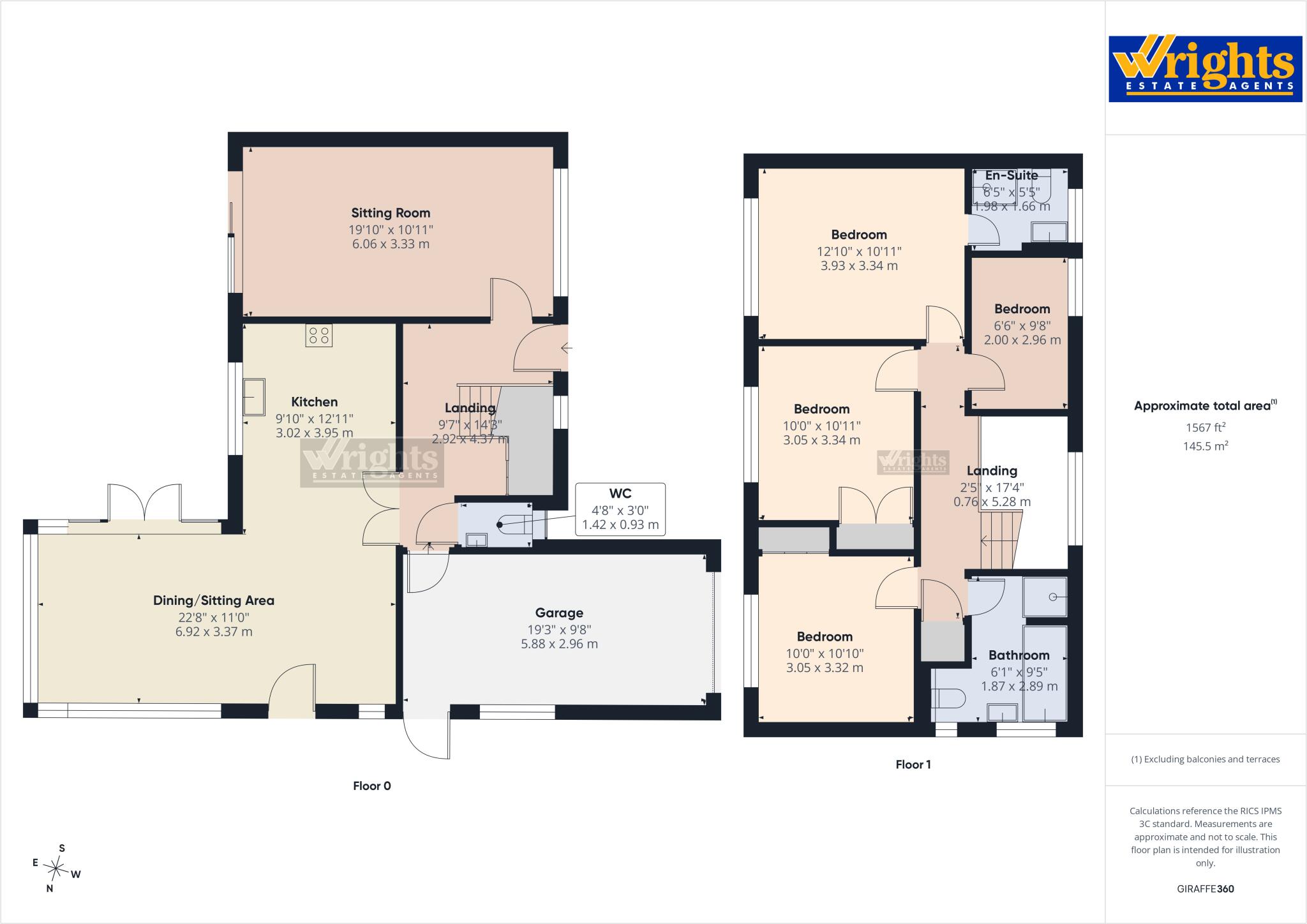 Fairview Drive, Broadstone, Dorset, BH18 floorplan