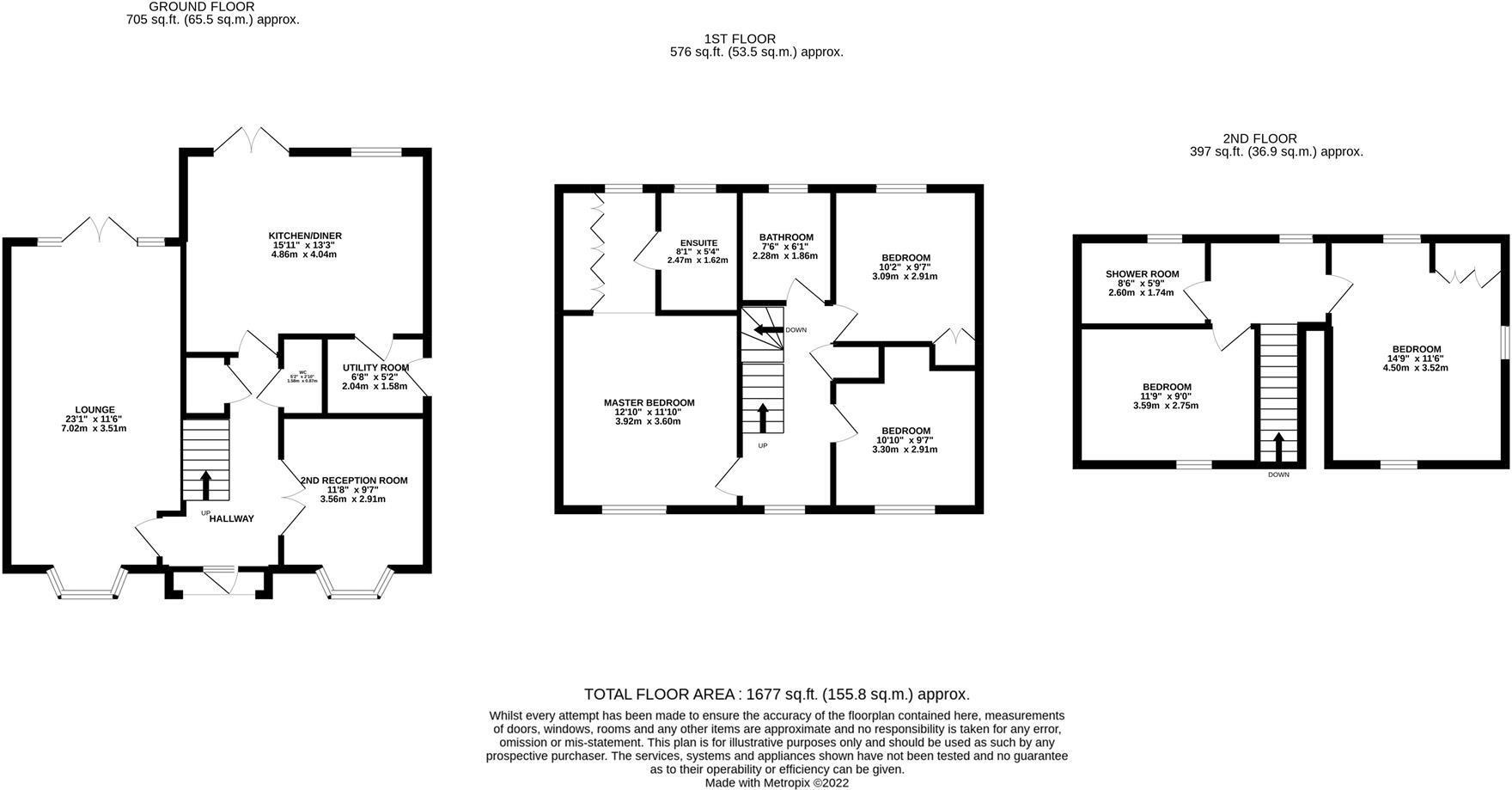 Leticia Avenue, Scraptoft, Leicester floorplan