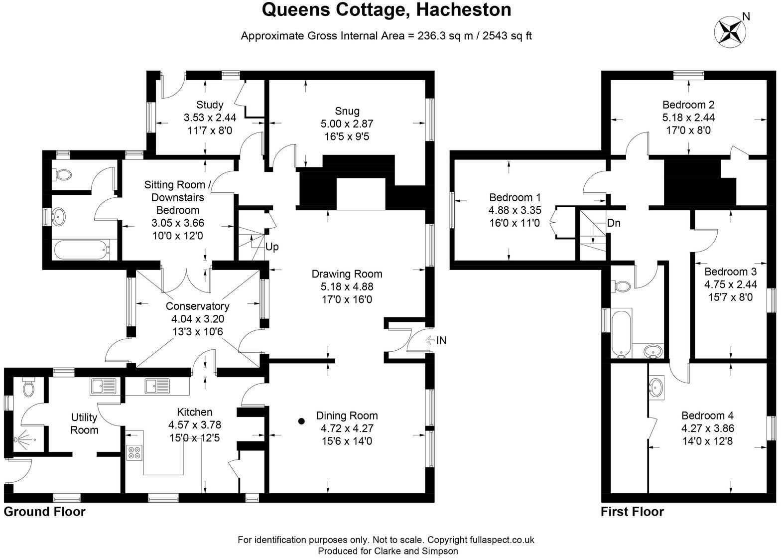 Hacheston, Near Framlingham, Suffolk floorplan