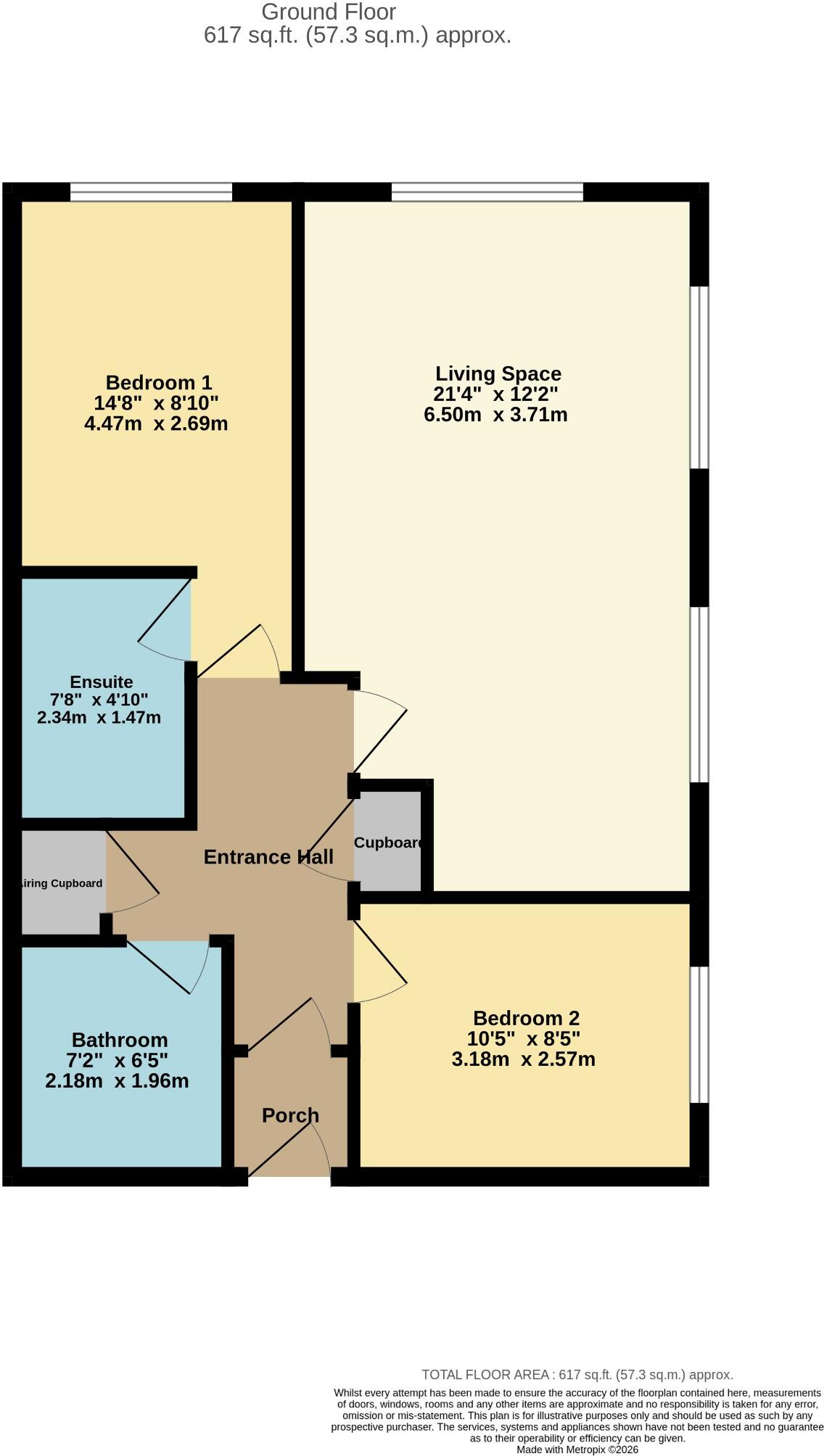 School Lane, Havant floorplan