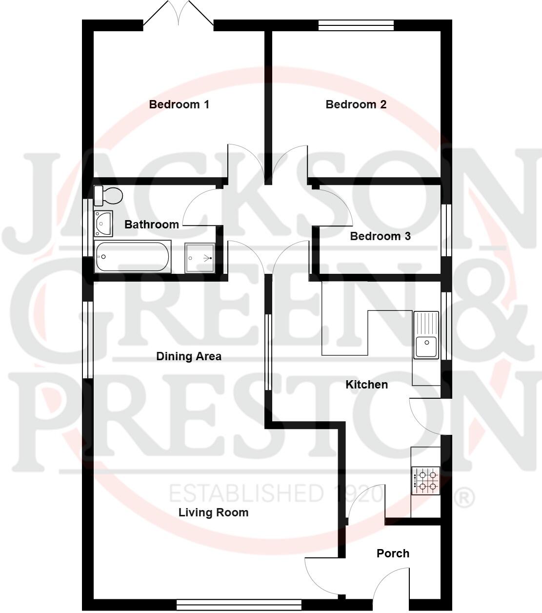 33, Highthorpe Crescent, Cleethorpes, Lincolnshire, DN35 floorplan