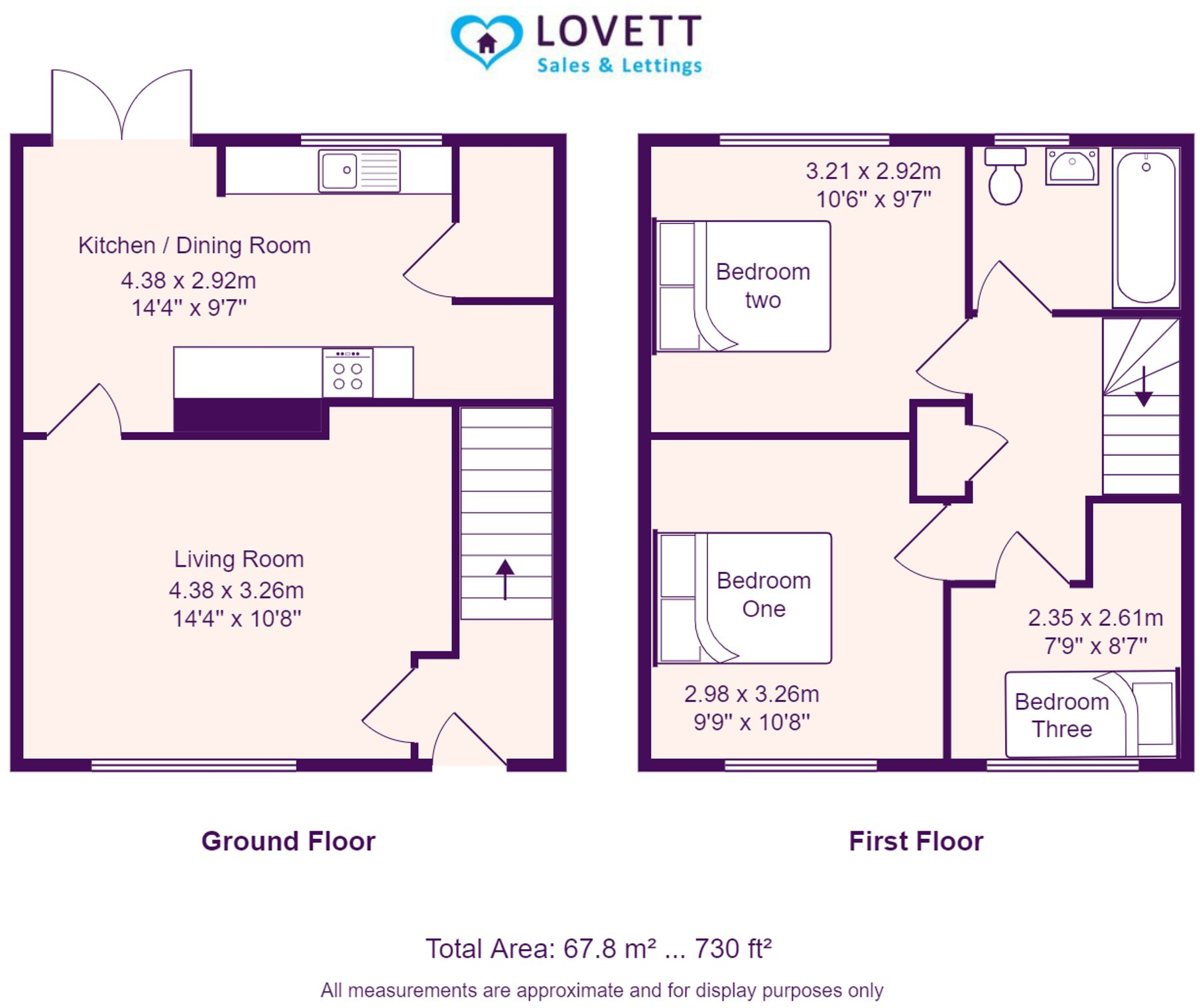 Fox Close, St. Neots, PE19 floorplan