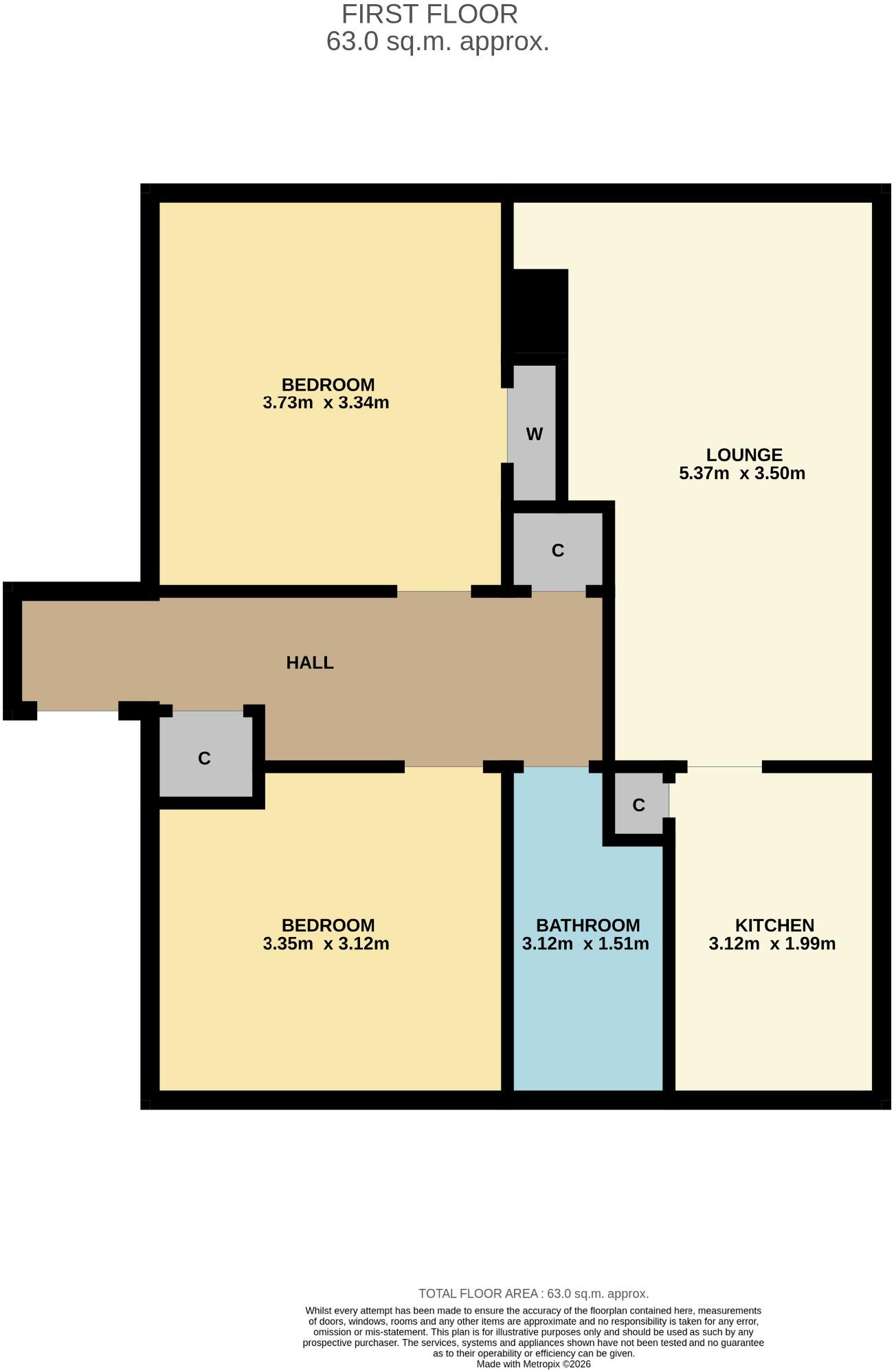 Lansdowne Square, Dundee, DD2 floorplan