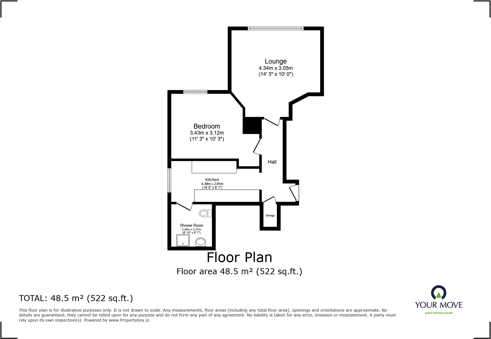 Frant Road, Tunbridge Wells, Kent, TN2 floorplan
