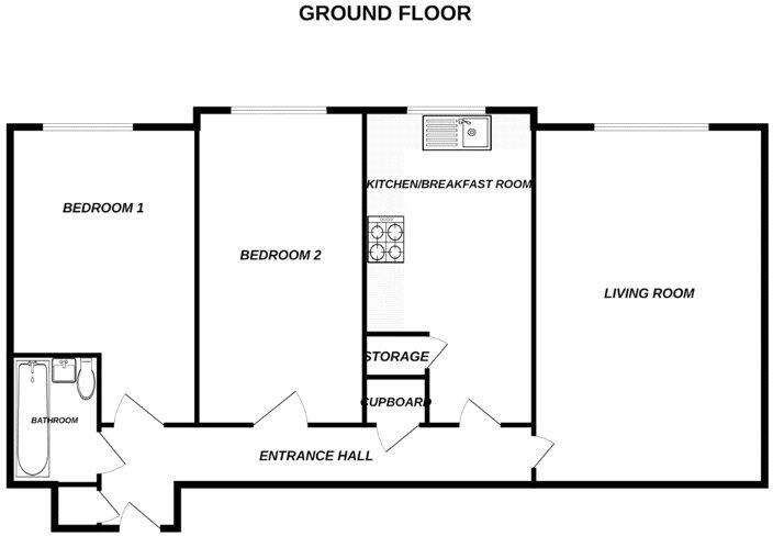 London Road, Hook, Hampshire, RG27 floorplan