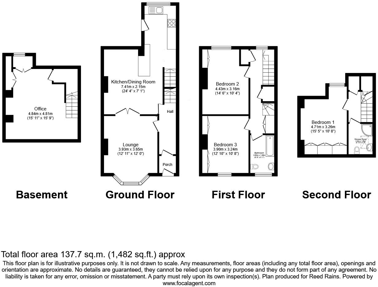 Beechwood Avenue, Halifax, West Yorkshire, HX2 floorplan