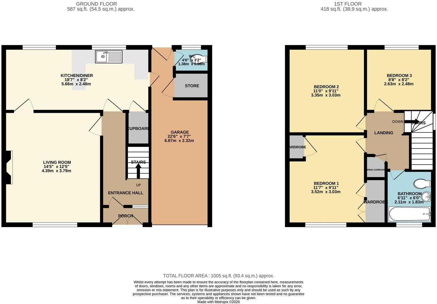 Cricket Meadow, Fordhouses, Wolverhampton floorplan