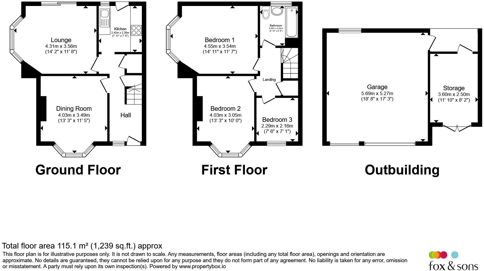 Nesbitt Road, Brighton floorplan