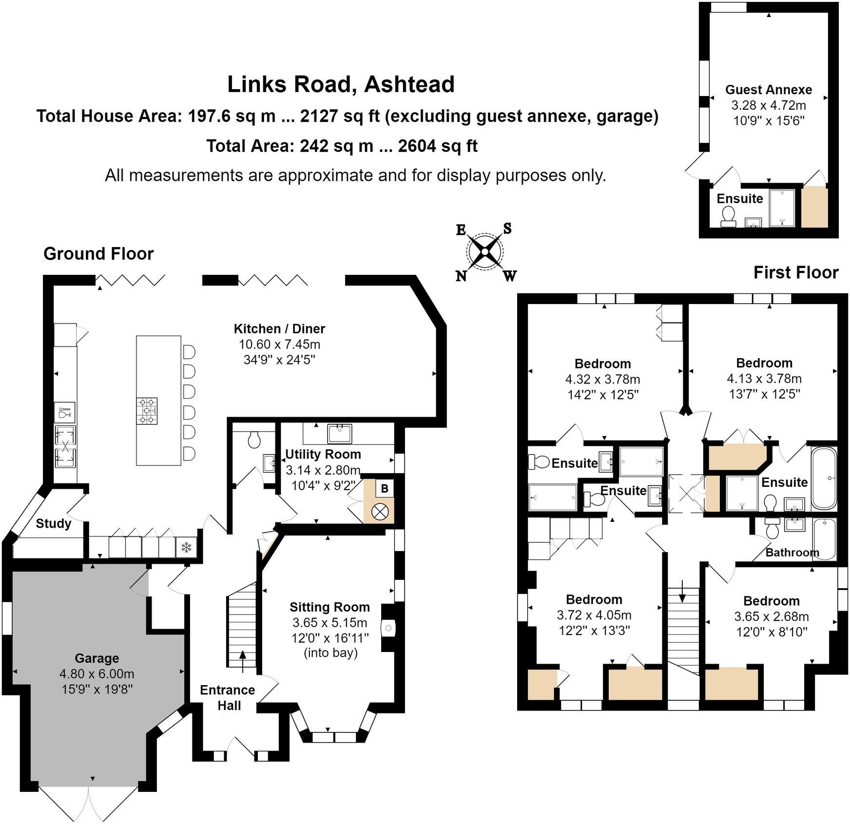 Links Road, Ashtead, KT21 floorplan