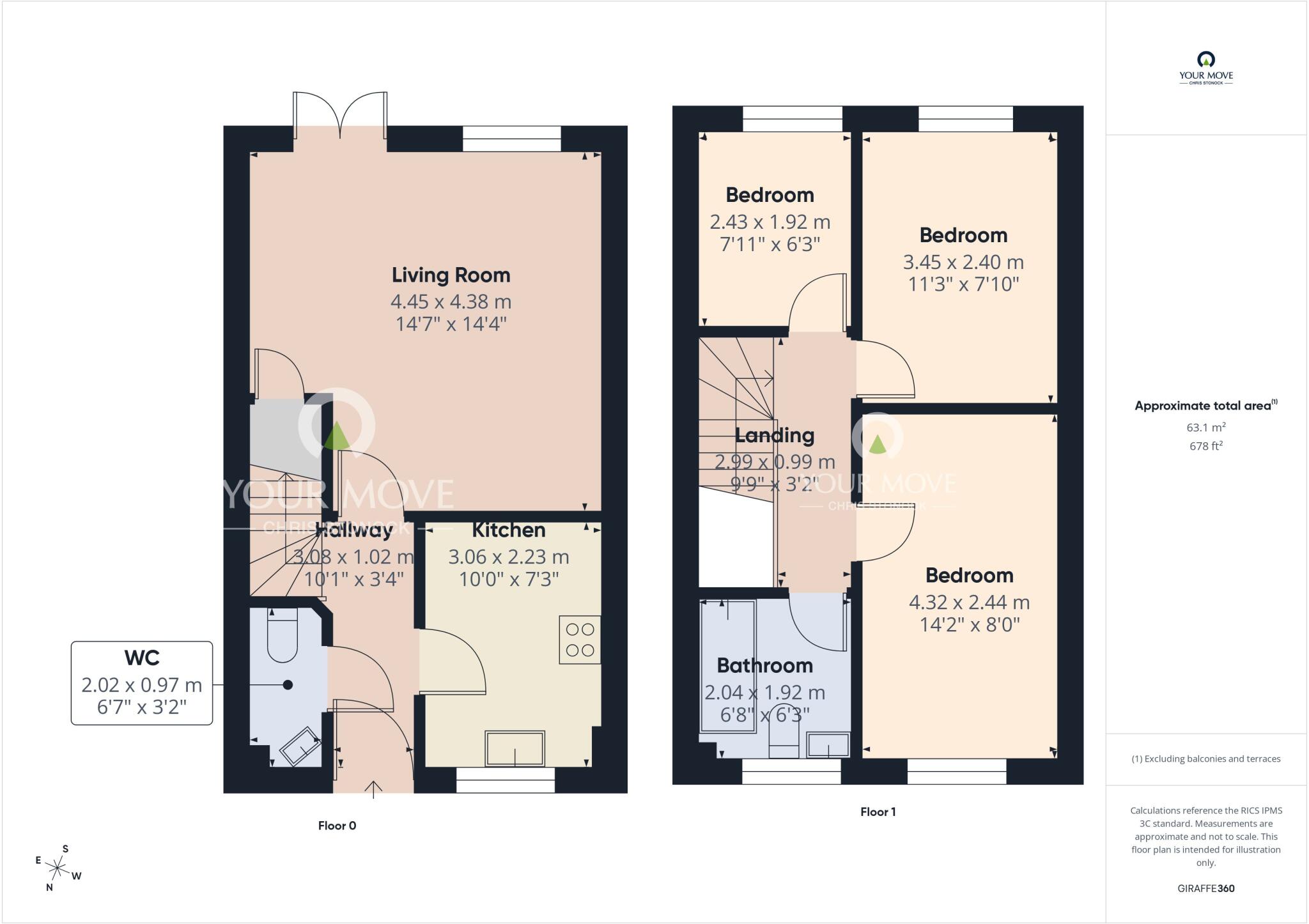 Shipton Lane, Newcastle upon Tyne, Tyne and Wear, NE3 floorplan