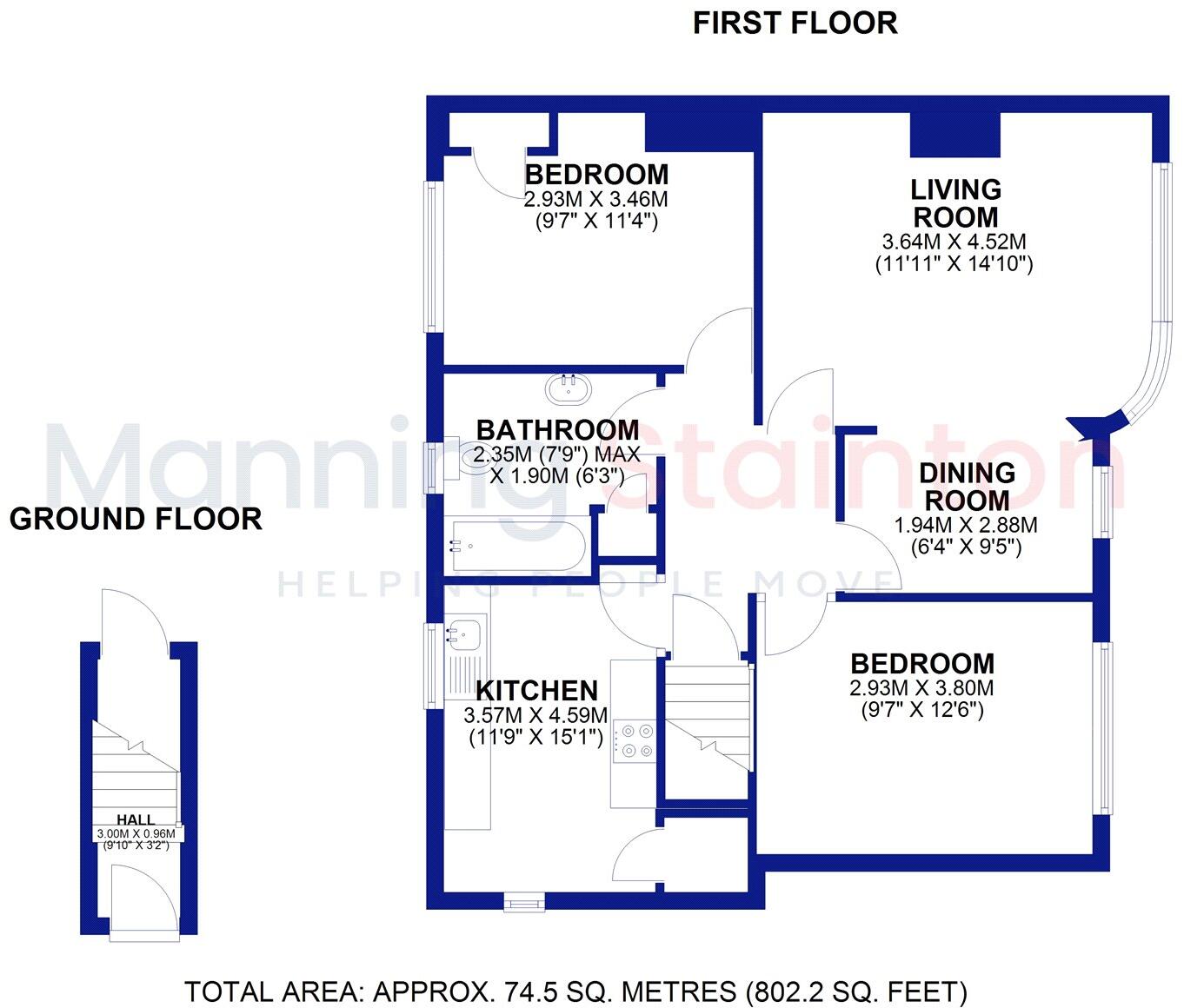 Redesdale  Gardens, Leeds, West Yorkshire floorplan