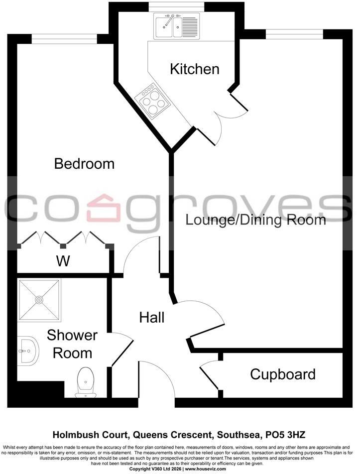 Queens Crescent, Southsea floorplan