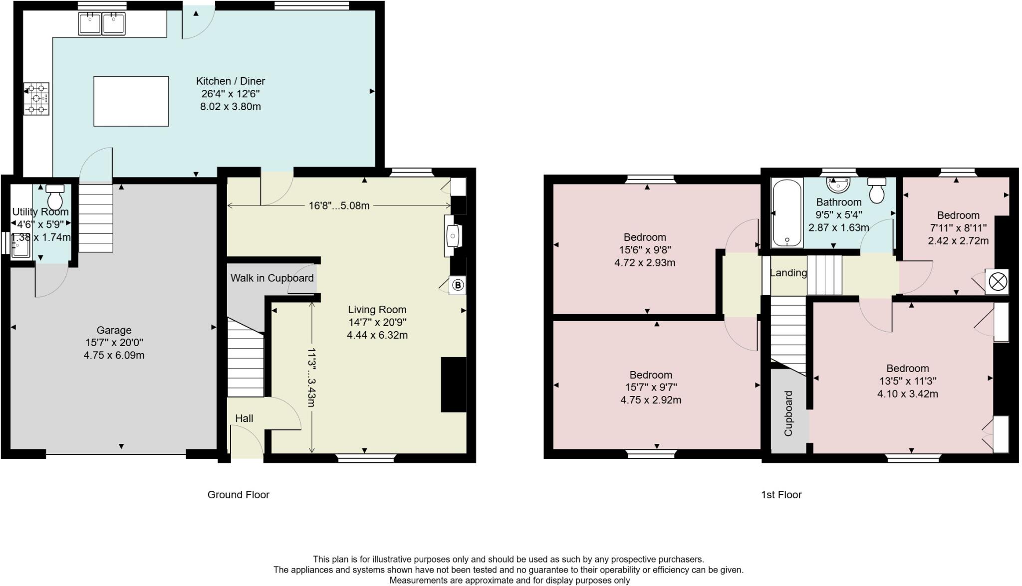 19, The Row, Silverdale, Carnforth, Lancashire, LA5 floorplan