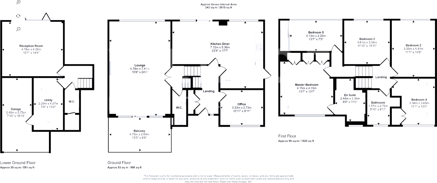 Deacons Hill Road, Elstree floorplan
