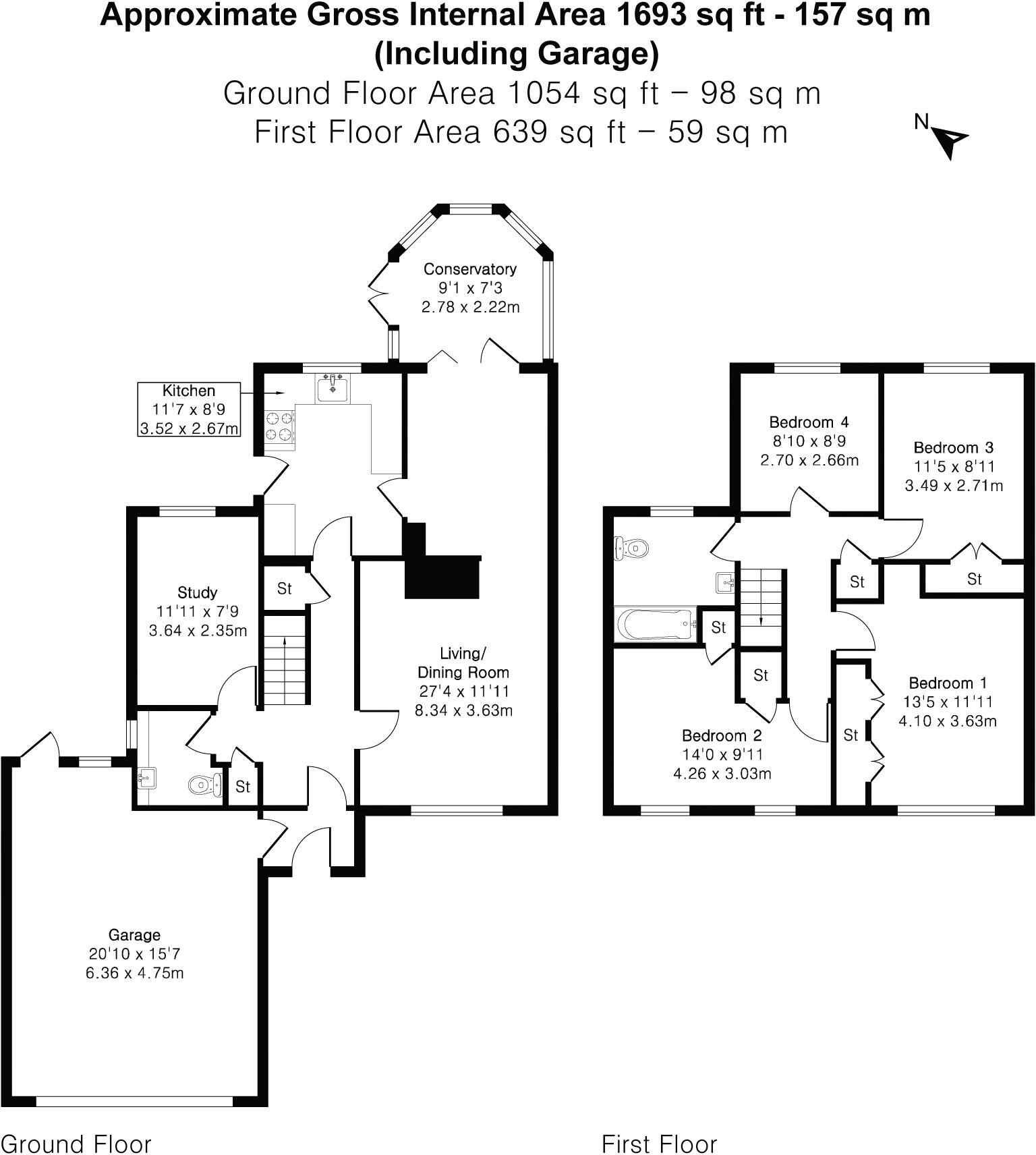 Cantelupe Road, Haslingfield floorplan