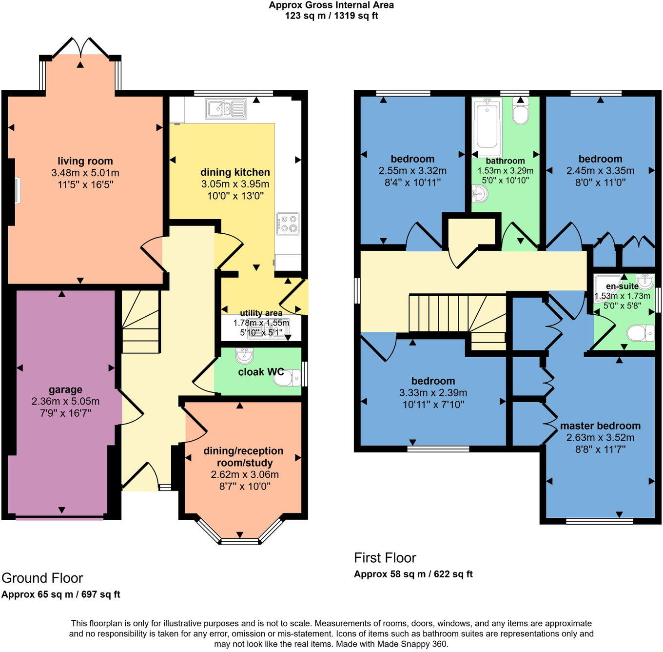 57, Drumburgh Avenue, Carlisle, CA3 0PD floorplan