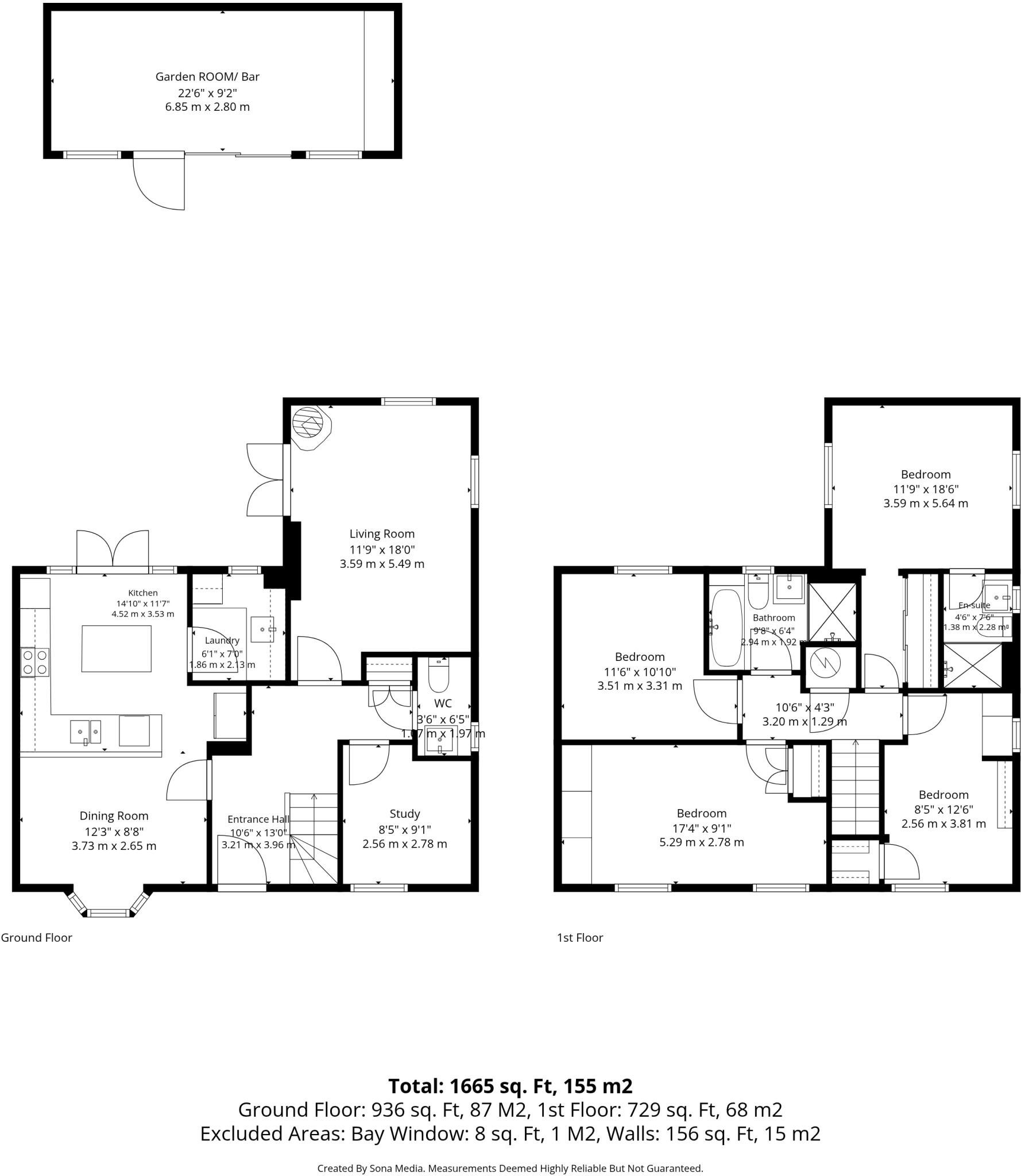 4, Ribston Gardens Appleton, Warrington floorplan