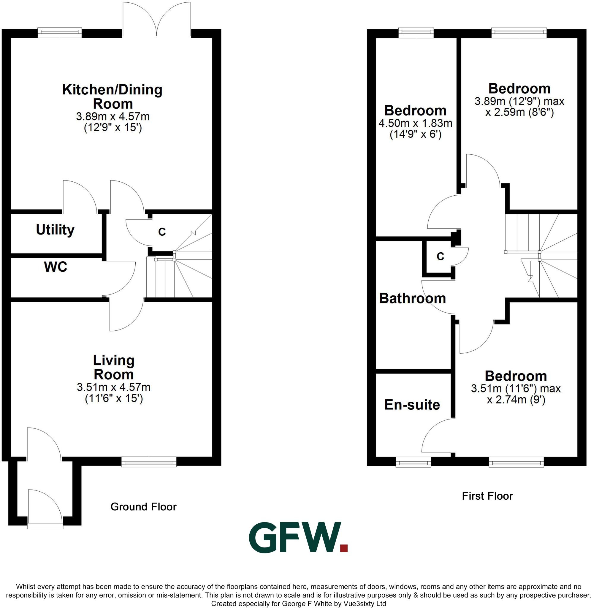 11A, Calvert Way, Bedale, North Yorkshire, DL8 floorplan
