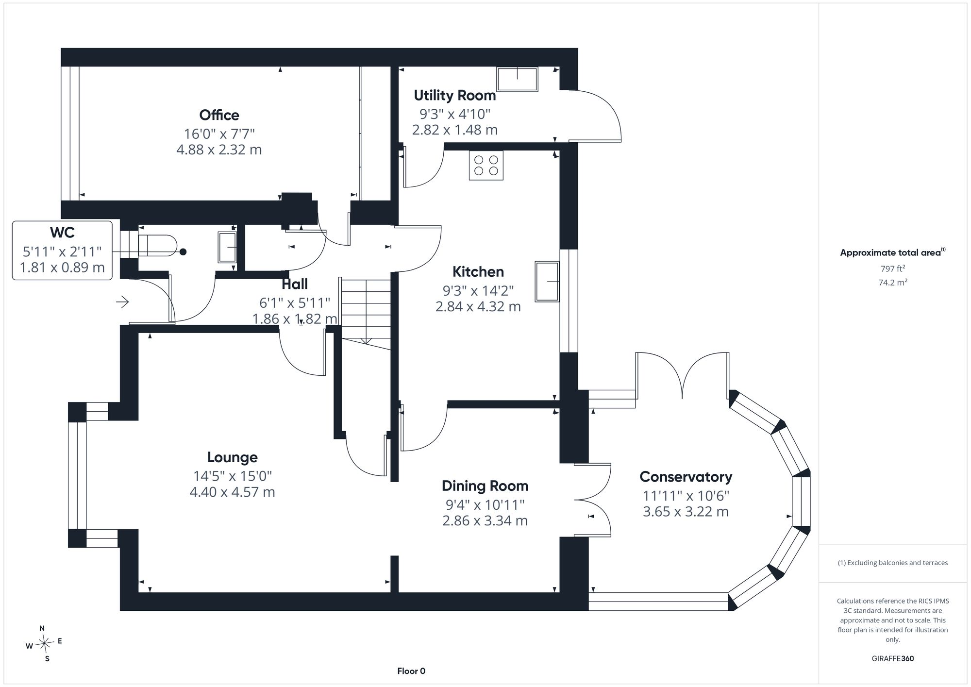 Strawberry Fields, Great Boughton, CH3 floorplan