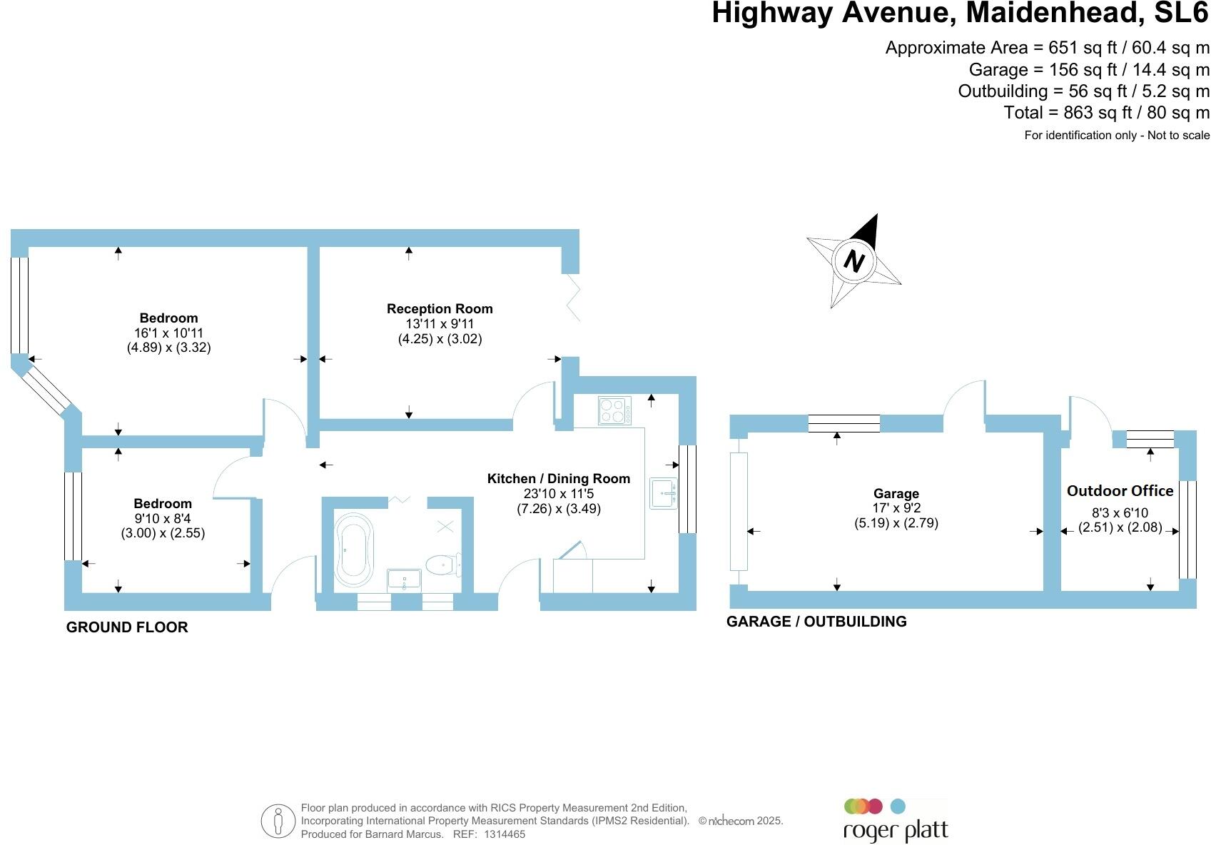 Highway Avenue, Maidenhead floorplan