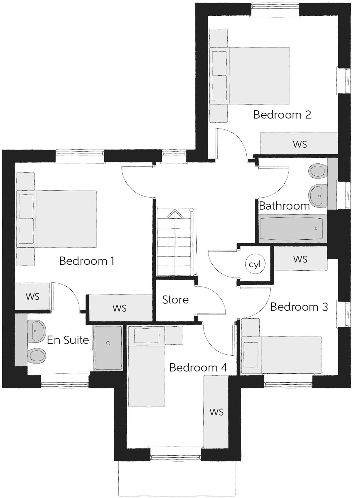 Dane Hill Road
Kennett
CB8 7QX floorplan