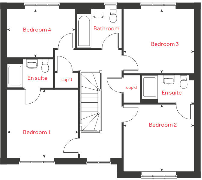 Cooper Fields, 
Holden Fold,
Darwen,
BB3 floorplan