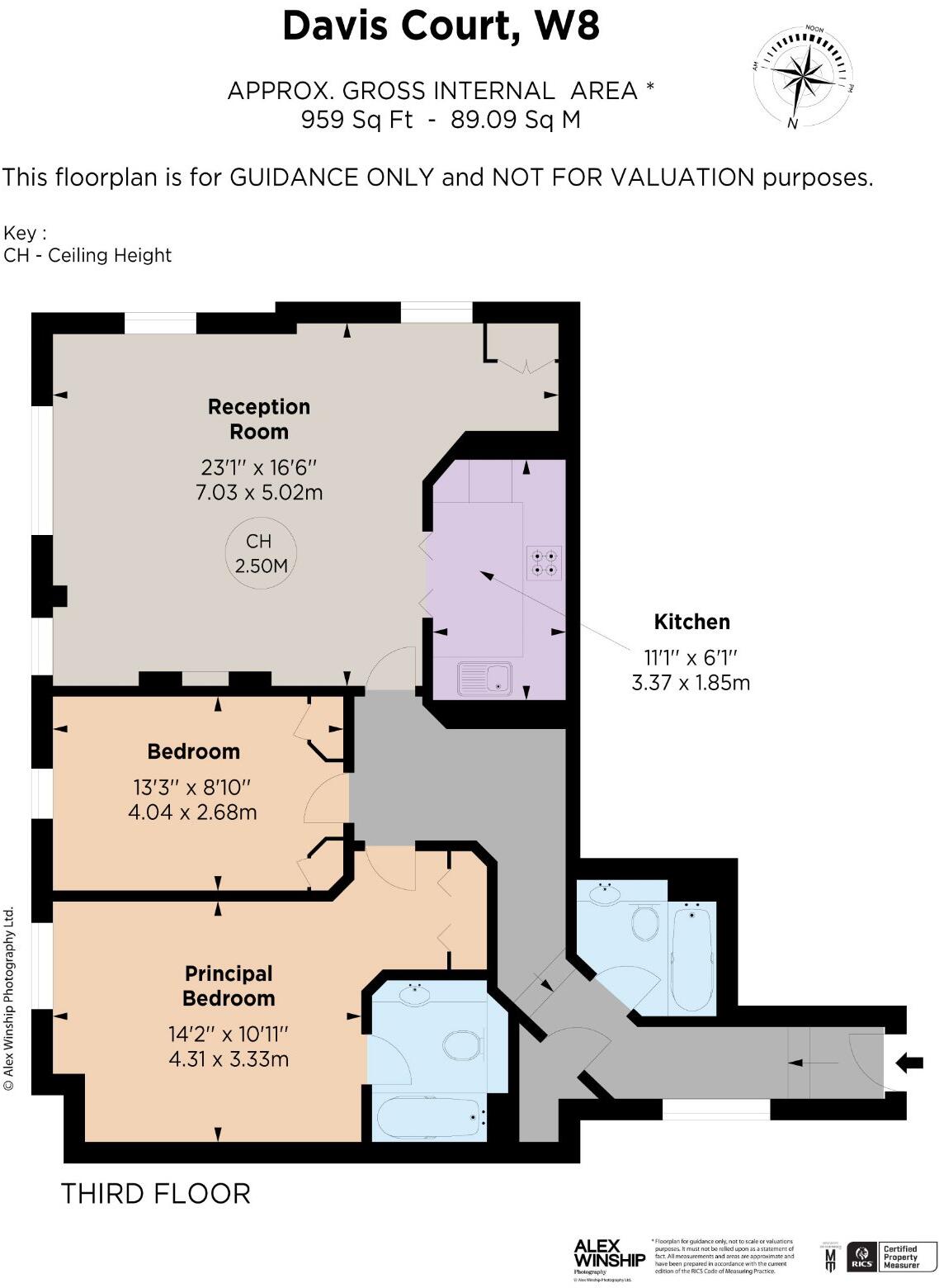 Argyll Road, Kensington, London floorplan