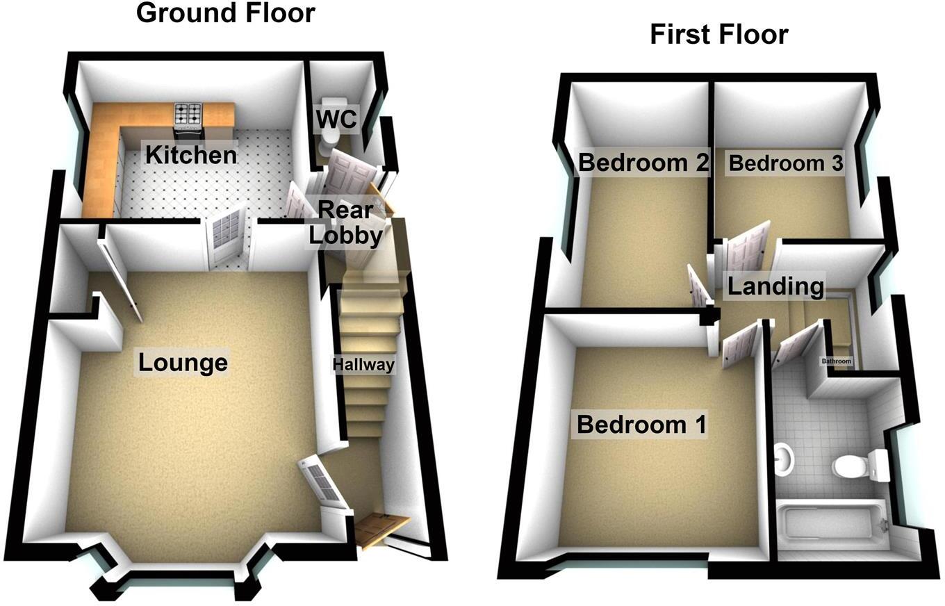 Simonside Avenue, Wallsend floorplan
