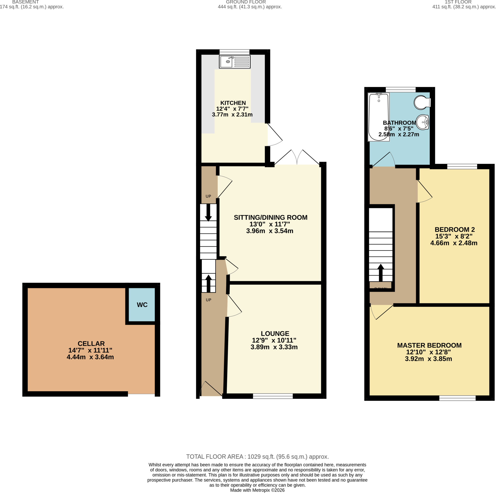Diamond Street, Stockport floorplan