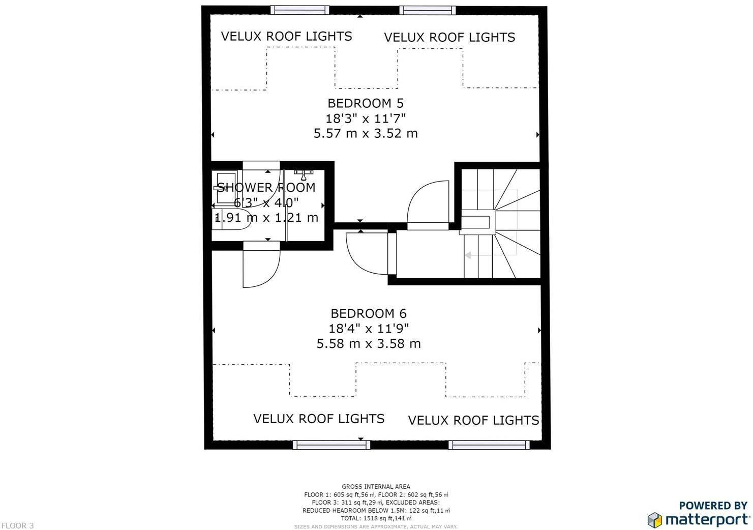Available June 2027 - £164pppw - Gladstone Terrace - NE2 floorplan