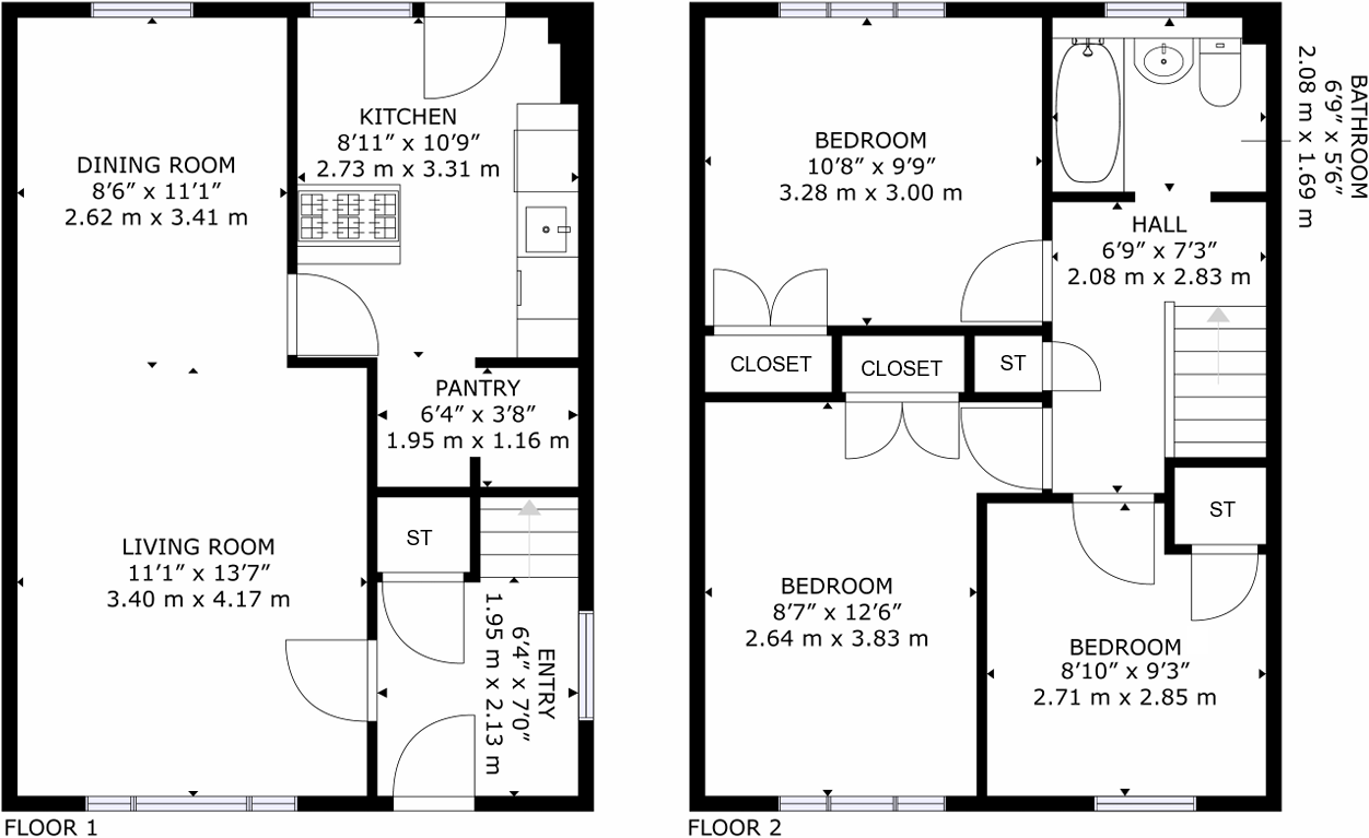 Arbroath Crescent, Stirling, FK9 floorplan