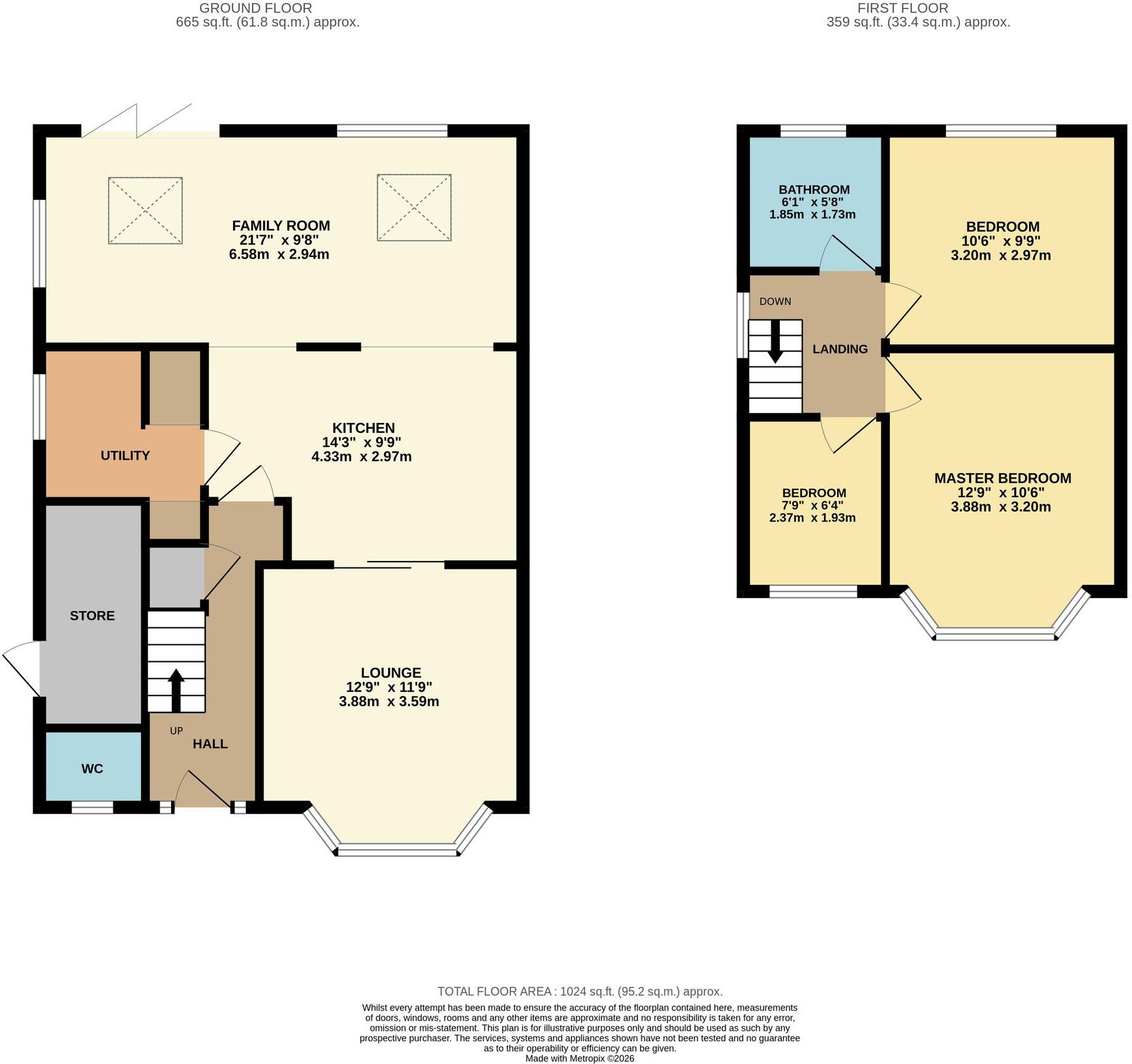 Brougham Street, Worsley, M28 floorplan