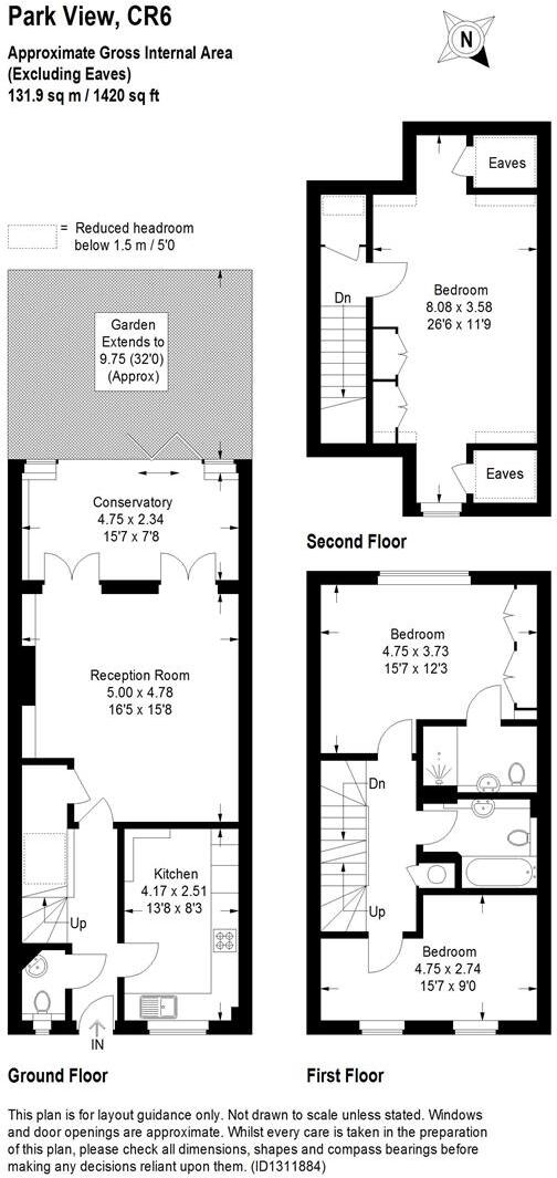 Park View, Caterham floorplan