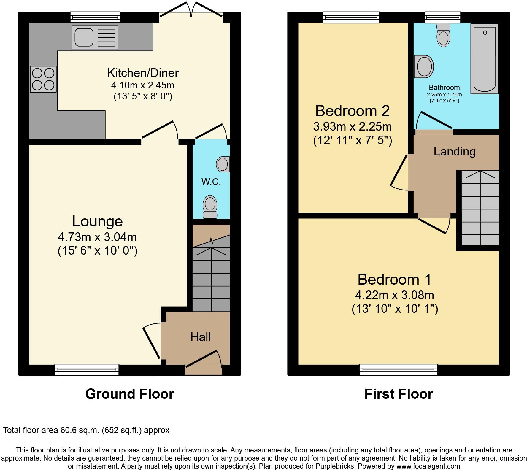 Courtfield Drive, Skelmersdale, WN8 floorplan