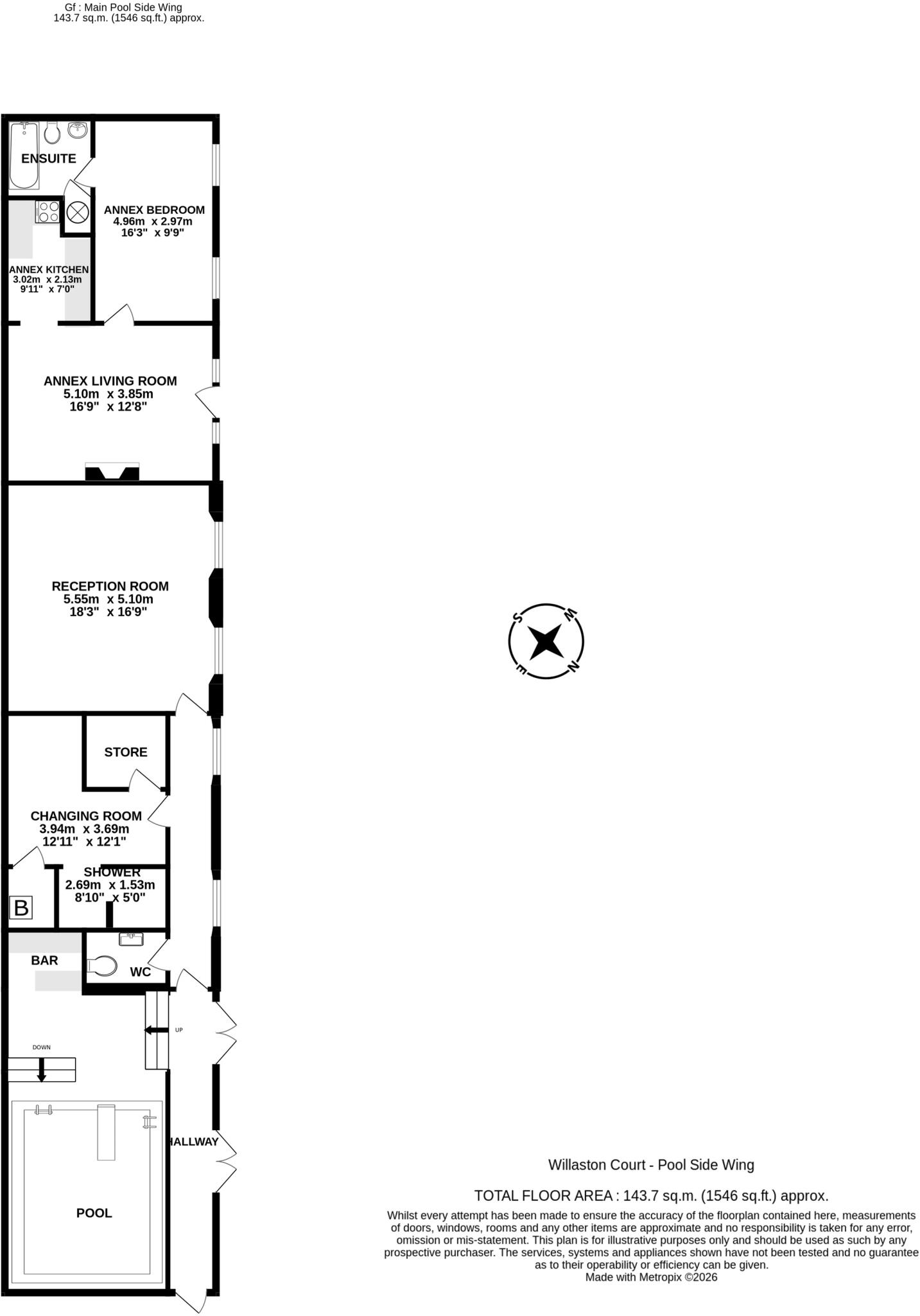 Hall Drive, Willaston, Nantwich, Cheshire, CW5 floorplan