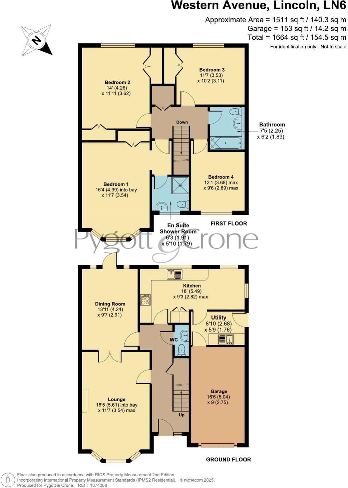 Western Avenue, Lincoln, Lincolnshire, LN6 floorplan