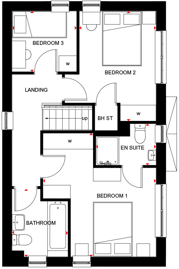 Elizabeth Way,
Hilperton,
Wiltshire,
BA14 7LQ floorplan
